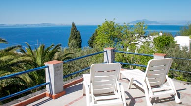 Terrazza Solarium Vista Mare Capri