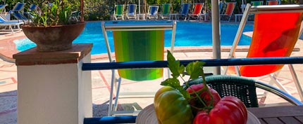 Hotel with pool in Capri - Villa Eva